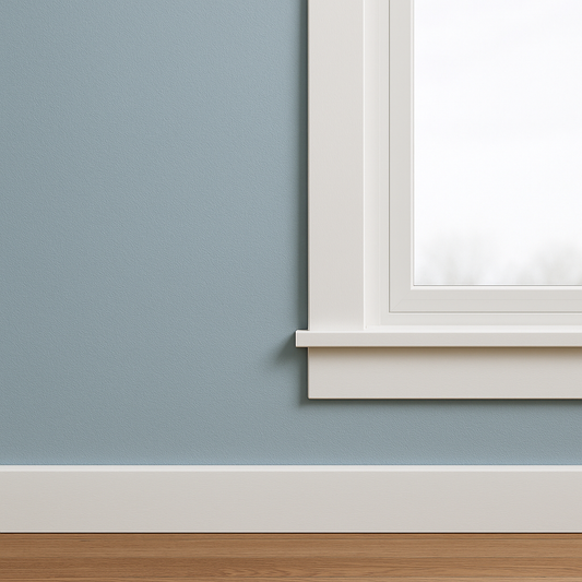 1/2" x 2 1/2" x 7' Real Pine Primed Window/Door Trim
